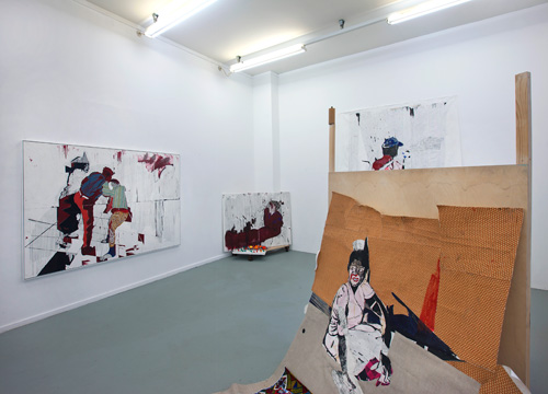 Gareth Nyandoro. Rijks Academy Open, 2014. Installation view.