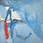 Peter Lanyon. Soaring Flight, 1960. Oil on canvas, 60 x 60 in. Courtesy of Arts Council Collection, Southbank Centre.