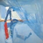 Peter Lanyon. Soaring Flight, 1960. Oil on canvas, 60 x 60 in. Courtesy of Arts Council Collection, Southbank Centre.