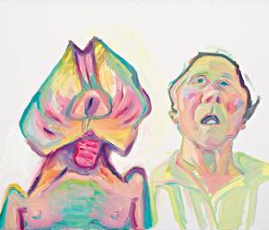 Concerned with the fundamental problem of the location of the body, both on canvas and in the world, the Austrian artist’s self-portraits span genre and interrogate the notion of self-representation and the limitations of painting
