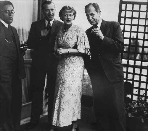 Arthur Korn, Marcel Breuer, Ise Gropius, Walter Gropius