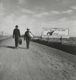 Dorothea Lange. On the Road to Los Angeles, California. 1937. Gelatin silver print, 8 1/16 x 7 3/4 in (20.4 x 19.7 cm), The Museum of Modern Art, New York. Gift of the Farm Security Administration. Digital image © The Museum of Modern Art/Licensed by SCALA / Art Resource, NY