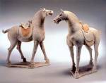 Earthenware Horses, Tang Dynasty, eraly 8th century. 20