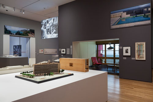 Installation view of the exhibition Le Corbusier: An Atlas of Modern Landscapes. June 15–September 23, 2013. © 2013 The Museum of Modern Art, New York. Photograph: Jonathan Muzikar.