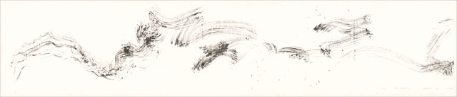 Li Huasheng. 1532. 2015. Ink on paper, 29 1/8 x 141 ¾ in (74 x 366 cm). Image courtesy Mayor Gallery.