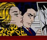 Roy Lichtenstein. In the Car, 1963. Oil and magna on canvas, 172 x 203.5 cm. Scottish National Gallery of Modern Art © The Roy Lichtenstein Foundation 2014.