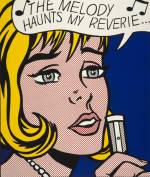 Roy Lichtenstein. Reverie, 1965. Screenprint on paper, 76.2 x 60.9 cm. Scottish National Gallery of Modern Art © The Roy Lichtenstein Foundation 2014.