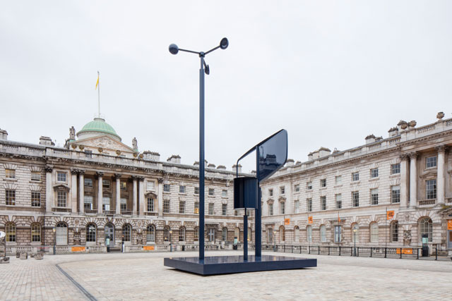 Forecast, a kinetic installation at Somerset House, London, by east London-based design duo Edward Barber and Jay Osgerby.