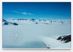 Richard Long. Antarctic Footprints, 2012. Photographic print, 92.5 X 138.5 cm. © the artist; Courtesy, Lisson Gallery, London.