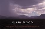 Richard Long. <em>Flash Flood </em>2004<em>. </em>Colour photograph with text, 83 x 114 cm/32.7 x 44.9 in. Courtesy: Haunch of Venison, London. Copyright: Richard Long, 2005.