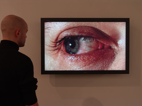 Rafael Lozano-Hemmer. Surface Tension, 1992. Photograph: Antimodular Research.