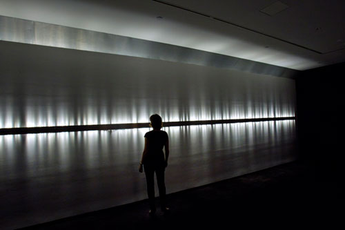 Rafael Lozano-Hemmer. Voice Array, 2013. Photograph: Antimodular Research.