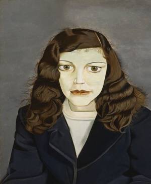 Lucian Freud. Girl in a Dark Jacket, 1947. Private Collection © The Lucian Freud Archive. Photo: Courtesy Lucian Freud Archive.