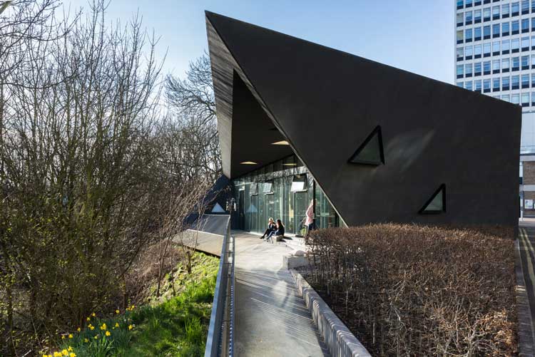 Maggie's Fife by Zaha Hadid Architects. Photo courtesy Philip Durrant.
