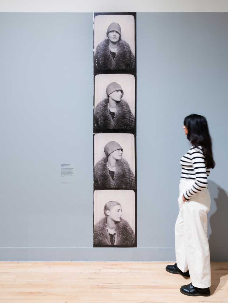 Lee Miller, installation view, Tate Britain, 2 October 2025 – 15 February 2026. © Lee Miller Archives, England 2025. All rights reserved. leemiller.co.uk. Photo: © Tate (Sonal Bakrania).