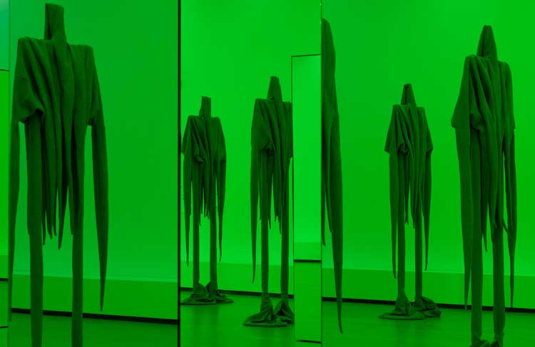 Sandra Mujinga – Skin to Skin, installation view, Stedelijk Museum Amsterdam, 2025. Photo: Peter Tijhuis.