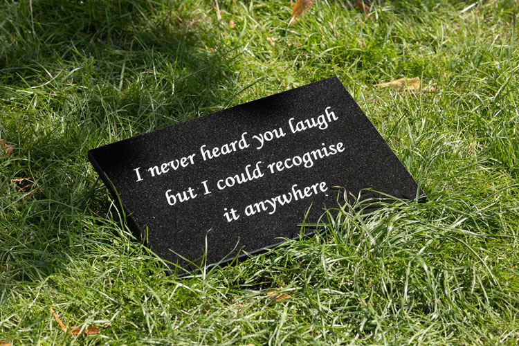 Natalia Millman, Letters to Forever, 2025, installation view, St Peter's Church, St Albans, Hertfordshire, 6-28 August 2025. Photo: Rob Harris.