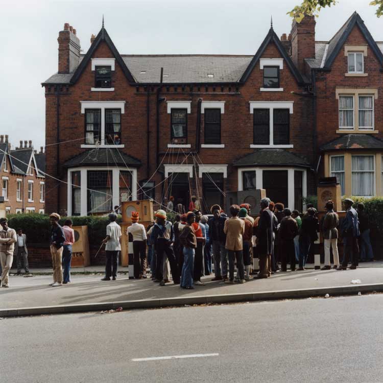 Peter Mitchell, The Sir Yank’s Heavy Disco, Harehills Avenue, Leeds, 1978 © Peter Mitchell.