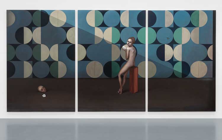 Margherita Manzelli: Le signorine, installation view, Centro Pecci, Prato, 14 December 2024 – 2 February 2025. Photo: Alessandro Saletta, Agnese Bedini - DSL Studio.