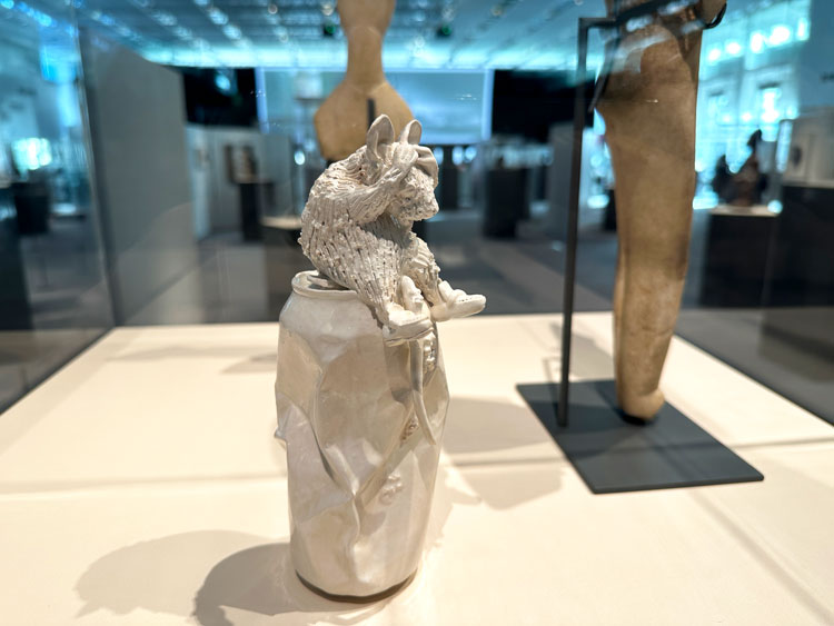 Lindsey Mendick: Hot Mess, installation view, Sainsbury Centre, Norwich, 23 November 2024 – 27 April 2025. Photo: Martin Kennedy.