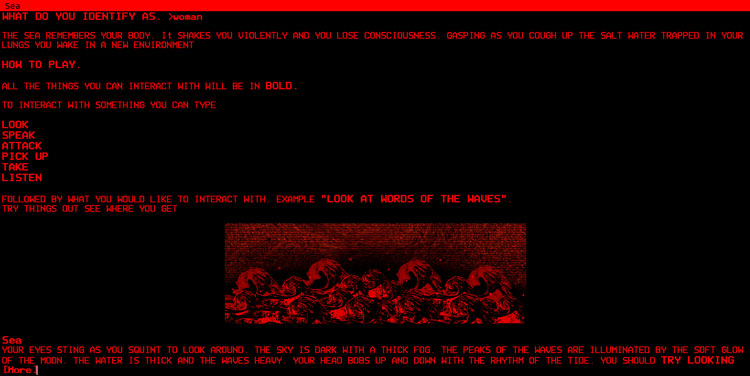 Danielle Brathwaite-Shirley, The Ocean Remembered Your Body, screenshot, 2021.