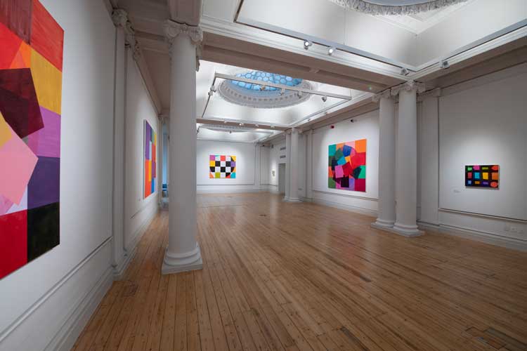 Mali Morris: Returning, installation view, Hatton Gallery, Newcastle upon Tyne, 14 September 2024 – 11 January 2025. Photo: Colin Davison.
