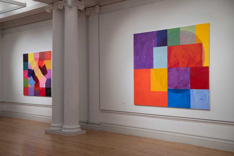 Mali Morris: Returning, installation view, Hatton Gallery, Newcastle upon Tyne, 14 September 2024 – 11 January 2025. Photo: Colin Davison.