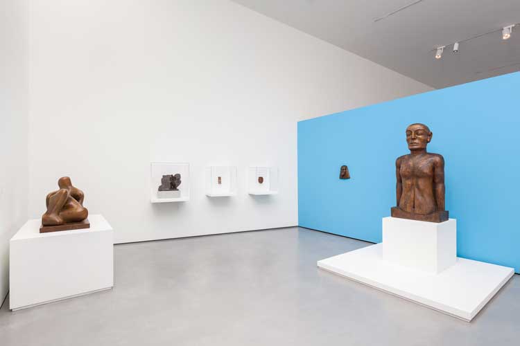 Ronald Moody: Sculpting Life, installation view, The Hepworth Wakefield, 2024. Photo: Mark Blower.