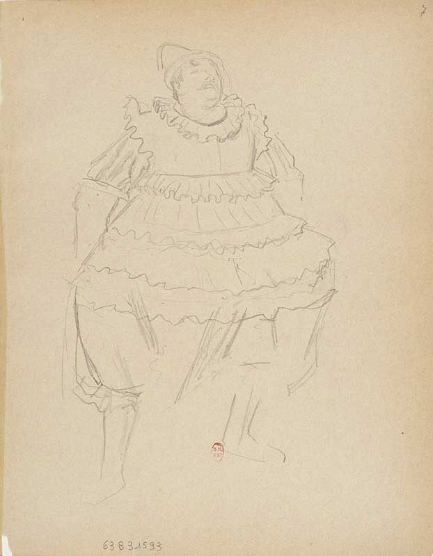 Hilaire-Germain-Edgar Degas. Carnet no. 9. Notebook, 21.4 x 17.5 cm. © Bibliothèque Nationale de France, Paris.
