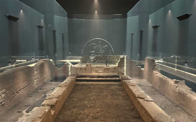The Roman Temple of Mithras, 240 CE, London Mithraeum Bloomberg Space. Photo: Martin Kennedy.