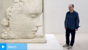 London Mithraeum is the perfect space for Manders’ three new yet timeless works. Before the opening of his first public exhibition in the UK, the artist talks about time, language and the human mind, and how wanting to become a writer led to his art practice