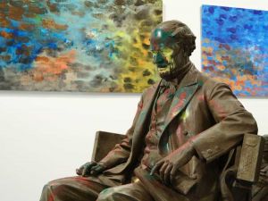 Installation view, Monuments, The Geffen Contemporary at MOCA. Courtesy of The Museum of Contemporary Art (MOCA) and The Brick. Photo: Fredrik Nilsen.