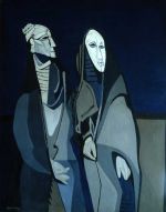 Robert Colquhoun, Women in Ireland, 1958. Oil on canvas. The Dick Institute by permission of East Ayrshire Leisure, East Ayrshire Council.