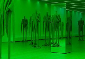 Sandra Mujinga – Skin to Skin, installation view, Stedelijk Museum Amsterdam, 2025. Photo: Peter Tijhuis.