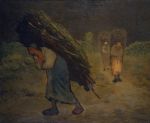 Jean-François Millet, The Faggot Gatherers, 1868-75. Oil on canvas, 82 x 100 cm. Lent by Amgueddfa Cymru – Museum Wales. Bequeathed by Gwendoline Davies in 1952. © Amgueddfa Cymru - National Museum Wales.