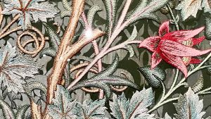 Focusing on the skills of wallpaper design and embroidery, this exhibition tells the story of the “remarkable” woman at the helm of Morris & Co