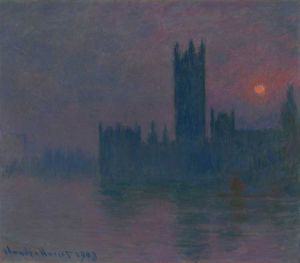Claude Monet, Houses of Parliament, Sunset, 1900-03. Oil on canvas, 81.2 x 92 cm. Hasso Plattner Collection.