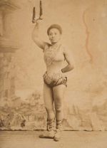 Miss La La at the Cirque Fernando, about 1880. Albumen silver print on paper mounted on board. © Collection Zimmerli Art Museum at Rutgers University, Museum Purchase.