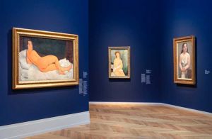 Modigliani: Modern Gazes, installation view, Museum Barberini, Potsdam, 27 April – 18 August 2024. Photo © David von Becker.