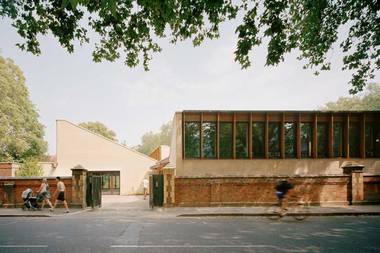 Mae Architects, Sands End Arts & Community Centre, Fulham, London, 2017-20. Photo: Rory Gardiner.