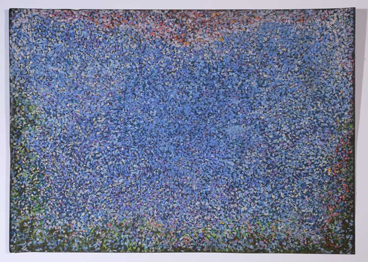 Bruce Munro. Uluru 1992. Pastel on paper, 42 x 59.4 cm. Bruce Munro Private Collection.