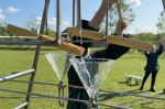 Risham Syed, Each Tiny Drop, Mayfield Park, Manchester International Festival 2023. Kinetic Art Works by Savinder Bual. Photo: Martin Kennedy.