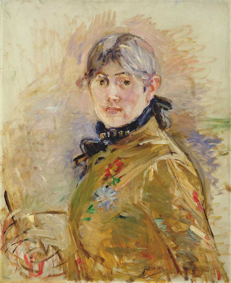 Berthe Morisot, Self-portrait, 1885. © Musée Marmottan Monet, Paris.