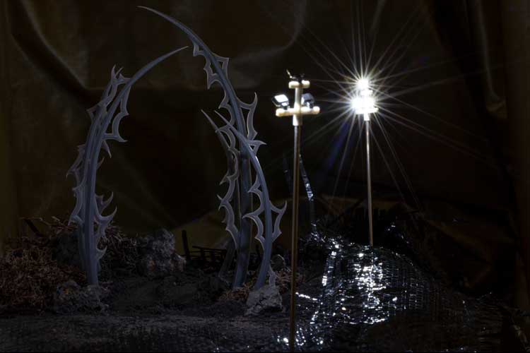 Ribs, installation view, Invites: Molly Erin McCarthy, Zabludowicz Collection, 2023. Photo: David Bebber.