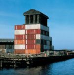 David Mach, The Temple at Tyre, 1994. Installed in Leith, Edinburgh. Photo courtesy the artist.