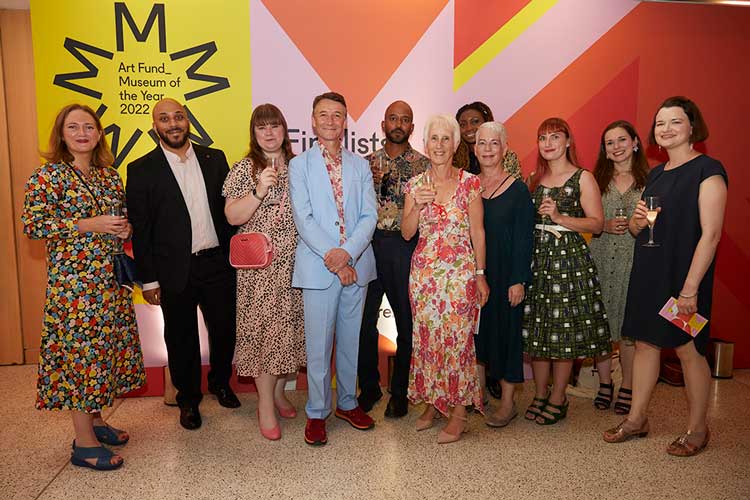 Art Fund Museum of the Year Award 2022, announcement at the Design Museum in London.