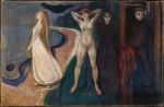 Edvard Munch. Woman in Three Stages, 1894. Oil on canvas, 164.5 x 251 cm. KODE Bergen Art Museum, The Rasmus Meyer Collection.