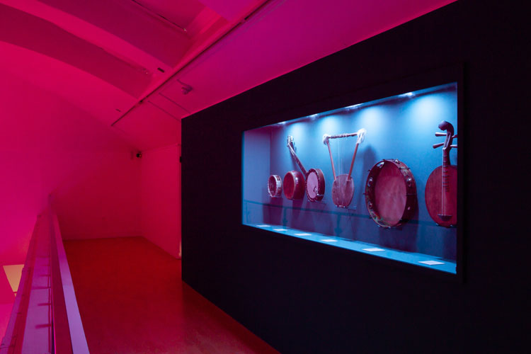 Installation view, Angelica Mesiti: In the Round, Talbot Rice Gallery, University of Edinburgh, 2021. Photo: Sally Jubb.