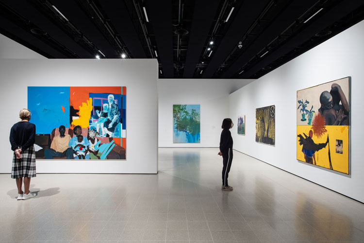 Mixing It Up: Painting Today, installation view, Hayward Gallery, 2021. Courtesy of Hayward Gallery. Photo: Rob Harris.