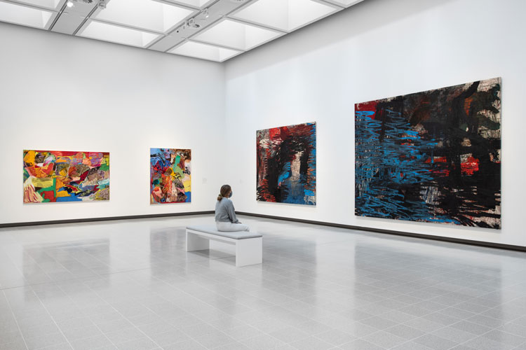 Mixing It Up: Painting Today, installation view, Hayward Gallery, 2021. Courtesy of Hayward Gallery. Photo: Rob Harris.